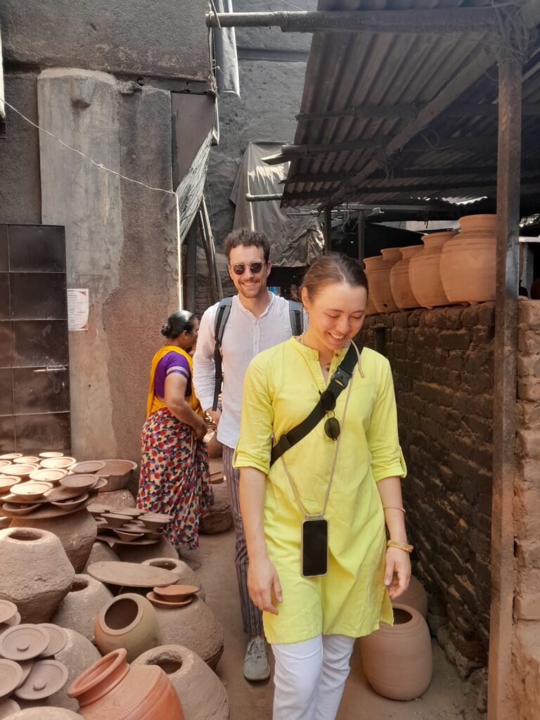 Pottery workshop in Kumbharwada, Dharavi, Mumbai
