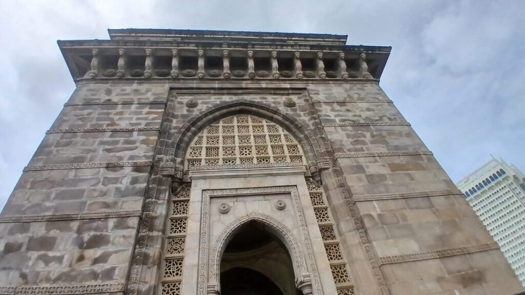The Gateway of India in Mumbai on a clear day