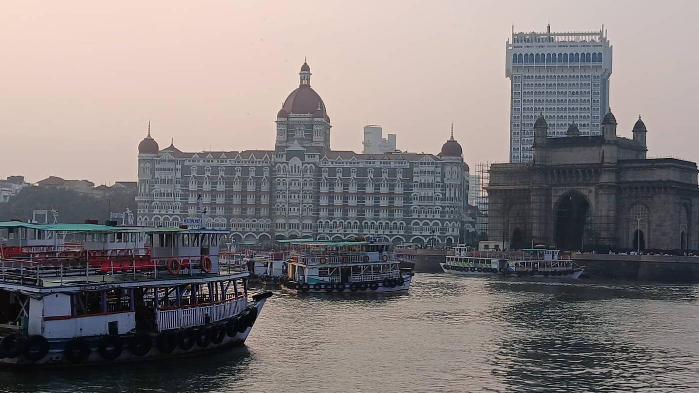 The Gateway of India at sunset, Mumbai