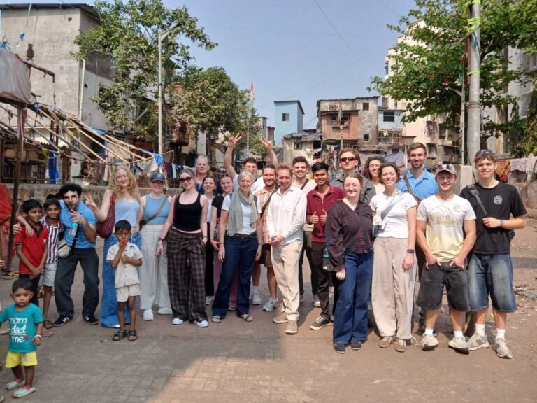 Mumbai Experiences guides on a Dharavi and city tour